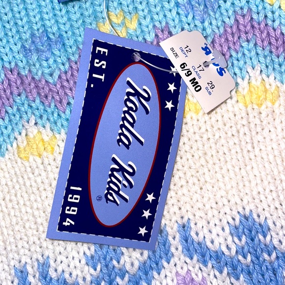 NWT Koala Kids Cotton Sweater Size 6/9 months - Picture 4 of 5